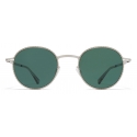 Mykita - Nis - Lite - Argento Lucido Verde Scuro - Metal Collection - Occhiali da Sole - Mykita Eyewear