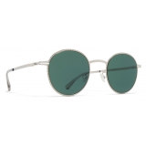 Mykita - Nis - Lite - Argento Lucido Verde Scuro - Metal Collection - Occhiali da Sole - Mykita Eyewear