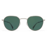 Mykita - Talvi - Lite - Argento Lucido Verde Scuro - Metal Collection - Occhiali da Sole - Mykita Eyewear