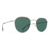 Mykita - Talvi - Lite - Argento Lucido Verde Scuro - Metal Collection - Occhiali da Sole - Mykita Eyewear