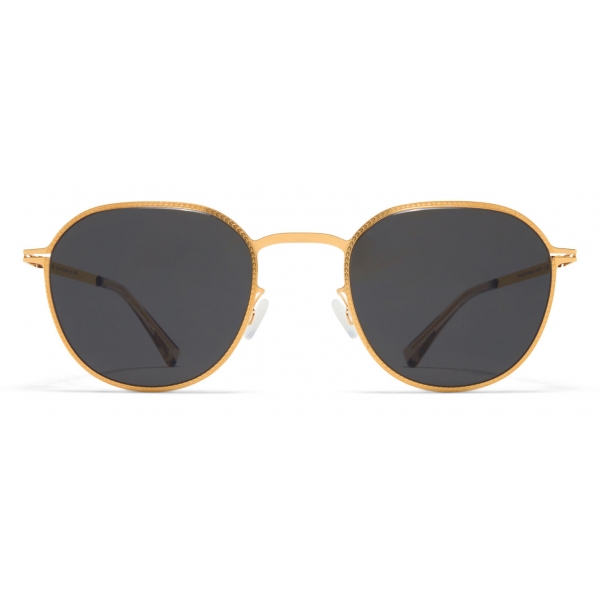 Mykita - Talvi - Lite - Grigio Scuro Oro Lucido - Metal Collection - Occhiali da Sole - Mykita Eyewear