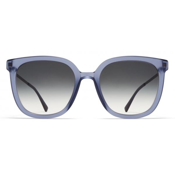 Mykita - Viska - C107 Matte Blackberry Black Gradient - Acetate & Stainless Steel Collection - Sunglasses - Mykita Eyewear
