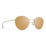 Mykita - Eito - Lessrim - Argento Lucido Oro Flash - Metal Collection - Occhiali da Sole - Mykita Eyewear