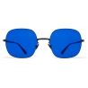 Mykita - Momo - Lessrim - Black Navy - Metal Collection - Sunglasses - Mykita Eyewear