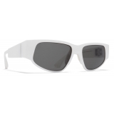 Mykita - Cash - Mykita Mylon - Bianco Grigio - Mylon Collection - Occhiali da Sole - Mykita Eyewear