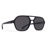 Mykita - Hydra - Mykita Mylon - Pitch Black Dark Grey - Mylon Collection - Sunglasses - Mykita Eyewear