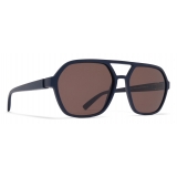 Mykita - Hydra - Mykita Mylon - MD34 Indaco Marrone - Mylon Collection - Occhiali da Sole - Mykita Eyewear