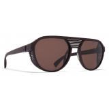 Mykita - Peak - Mykita Mylon - Ebony Brown - Mylon Collection - Sunglasses - Mykita Eyewear