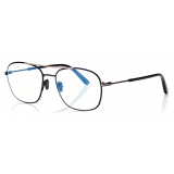 Tom Ford - Blue Block Navigator Opticals - Navigator Optical Glasses - Black - FT5830-B