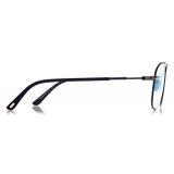 Tom Ford - Blue Block Navigator Opticals - Navigator Optical Glasses - Black - FT5830-B