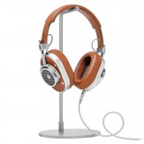 Master & Dynamic - MH40 - Silver Metal / Brown Leather - Premium High Quality and Performance Over-Ear Headphones