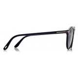 Tom Ford - Aurele Sunglasses - Round Sunglasses - Black - FT0904
