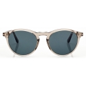 Tom Ford - Aurele Sunglasses - Occhiali da Sole Rotondi - Beige Blu - FT0904