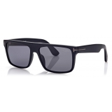 Tom Ford - Polarized Philippe Sunglasses - Occhiali da Sole Rettangolare - Nero - FT0999-P