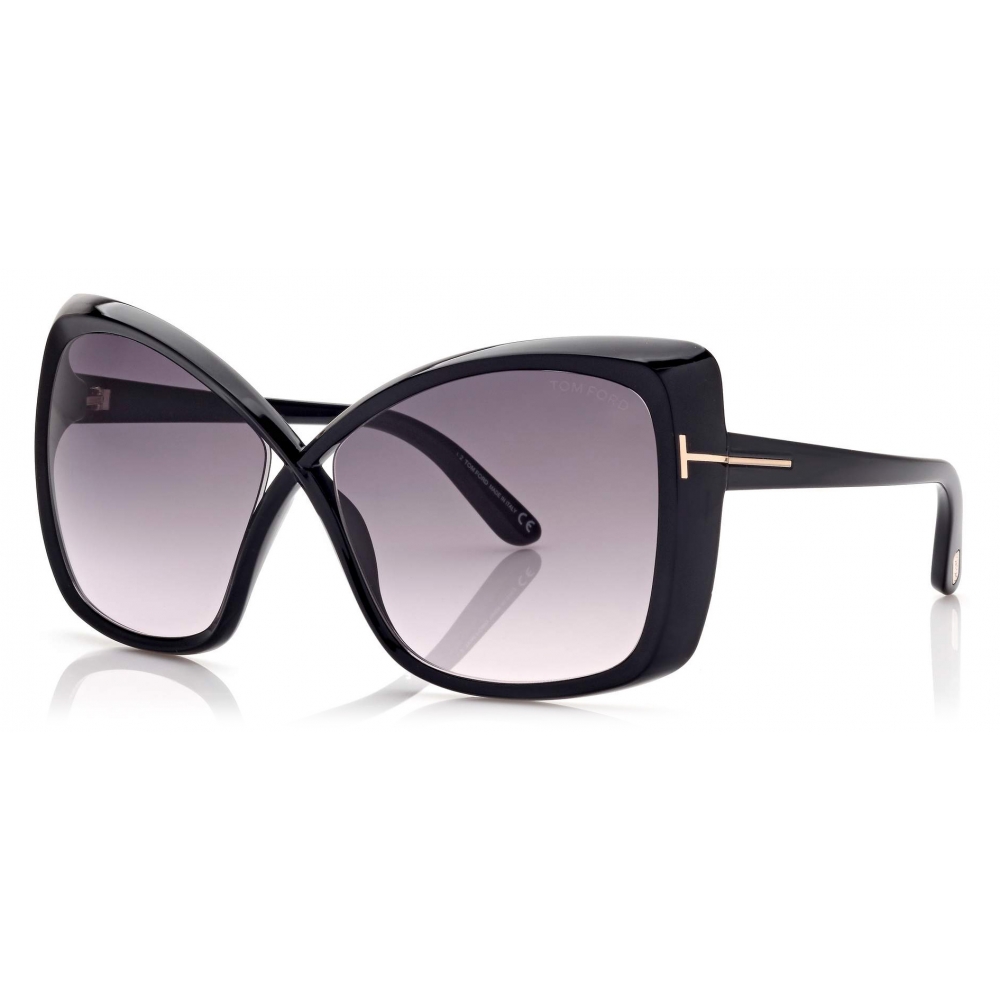 Tom Ford - Jasmin Sunglasses - Oversize Butterfly Sunglasses - Black ...