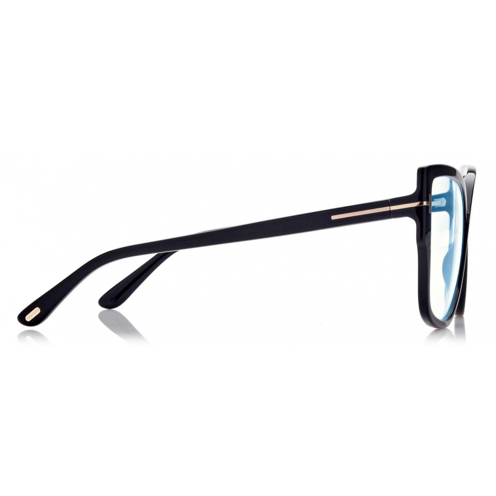 Tom Ford - Blue Block Rounded Butterfly Opticals - Round Butterfly ...