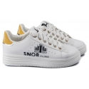 Snob Sneakers - Let's Be Snob By Veronica Moon - Sneakers - Pelle Bianca - Handmade in Italy - Luxury Exclusive Collection