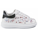 Snob Sneakers - True Colors By Veronica Moon - Sneakers - White Leather - Handmade in Italy - Luxury Exclusive Collection