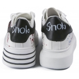 Snob Sneakers - True Colors By Veronica Moon - Sneakers - Pelle Bianca - Handmade in Italy - Luxury Exclusive Collection