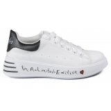 Snob Sneakers - Classy Yet Trendy By Veronica Moon - Sneakers - White Leather - Handmade in Italy - Luxury Exclusive Collection