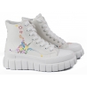 Snob Sneakers - Classy Yet Trendy By Veronica Moon - Sneakers - Pelle Bianca- Handmade in Italy - Luxury Exclusive Collection