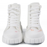 Snob Sneakers - Classy Yet Trendy By Veronica Moon - Sneakers - Pelle Bianca- Handmade in Italy - Luxury Exclusive Collection
