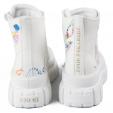 Snob Sneakers - Classy Yet Trendy By Veronica Moon - Sneakers - White Leather- Handmade in Italy - Luxury Exclusive Collection