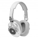Master & Dynamic - MH40 - Silver Metal / White Leather - Premium High Quality and Performance Over-Ear Headphones