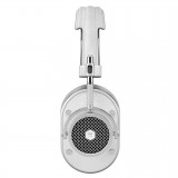 Master & Dynamic - MH40 - Silver Metal / White Leather - Premium High Quality and Performance Over-Ear Headphones