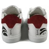 Snob Sneakers - Bike Ride By Veronica Moon - Sneakers - White Leather - Handmade in Italy - Luxury Exclusive Collection