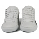 Snob Sneakers - I Love L.A. By Yo-Yo- Sneakers - Pelle Bianca - Handmade in Italy - Luxury Exclusive Collection