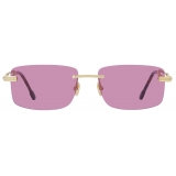 Fred - Force 10 Sunglasses - Gold Violet - Luxury - Fred Eyewear