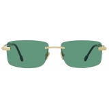 Fred - Force 10 Sunglasses - Gold Green - Luxury - Fred Eyewear