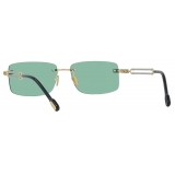 Fred - Force 10 Sunglasses - Gold Green - Luxury - Fred Eyewear