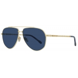 Fred - Force 10 Sunglasses - Gold Blue - Luxury - Fred Eyewear