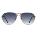 Fred - Force 10 Sunglasses - Gold Black - Luxury - Fred Eyewear