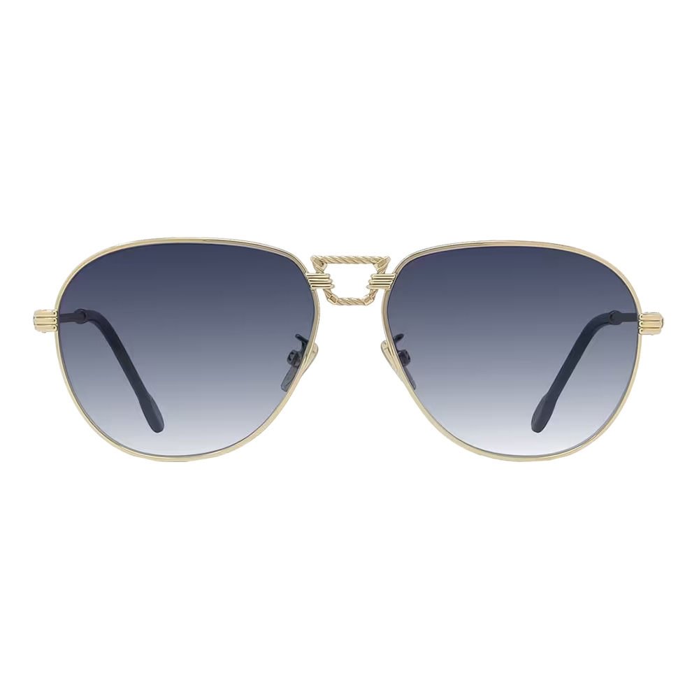 Fred - Force 10 Sunglasses - Gold Black - Luxury - Fred Eyewear - Avvenice