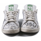 Snob Sneakers - Love Is Like Oxygen By XK - White Leather - Handmade in Italy - Luxury Exclusive Collection