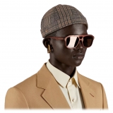 Gucci - Aviator Frame Sunglasses - Brown - Gucci Eyewear