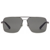 Gucci - Navigator Frame Sunglasses - Ruthenium Grey - Gucci Eyewear