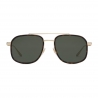 Gucci - Navigator Frame Sunglasses - Gold Dark Green - Gucci Eyewear