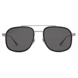 Gucci - Navigator Frame Sunglasses - Grey - Gucci Eyewear