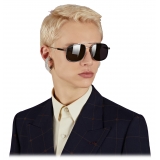 Gucci - Occhiale da Sole Navigatore - Grigio - Gucci Eyewear