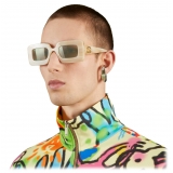 Gucci - Occhiale da Sole Rettangolare - Beige Marrone - Gucci Eyewear