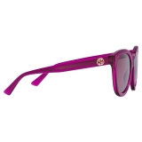 Gucci - Cat Eye Frame Sunglasses - Fuchsia Pink - Gucci Eyewear