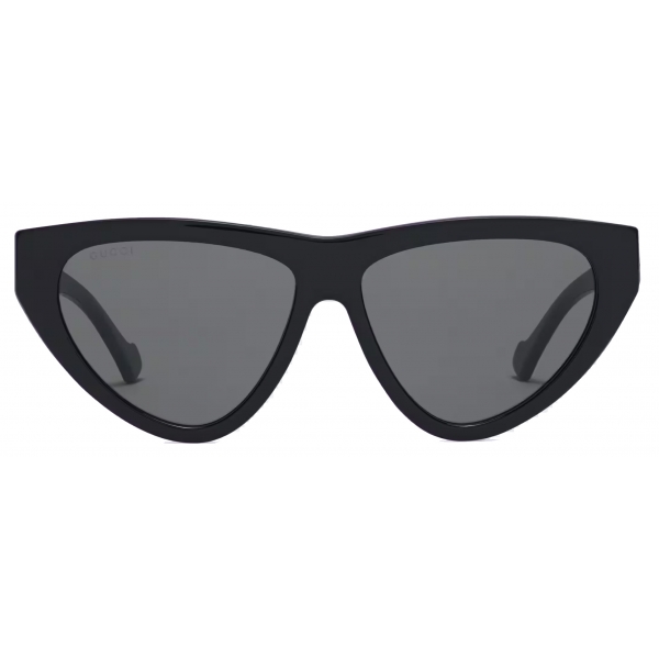 Gucci - Cat Eye Frame Sunglasses - Black Grey - Gucci Eyewear