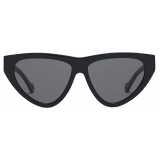 Gucci - Occhiale da Sole Cat Eye - Nero Grigio - Gucci Eyewear