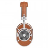 Master & Dynamic - MH40 - Zero Halliburton Kit - Silver Metal / Brown Leather - Premium High Quality Over-Ear Headphones