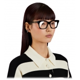 Gucci - Specialized Fit Cat Eye Optical Glasses - Black - Gucci Eyewear