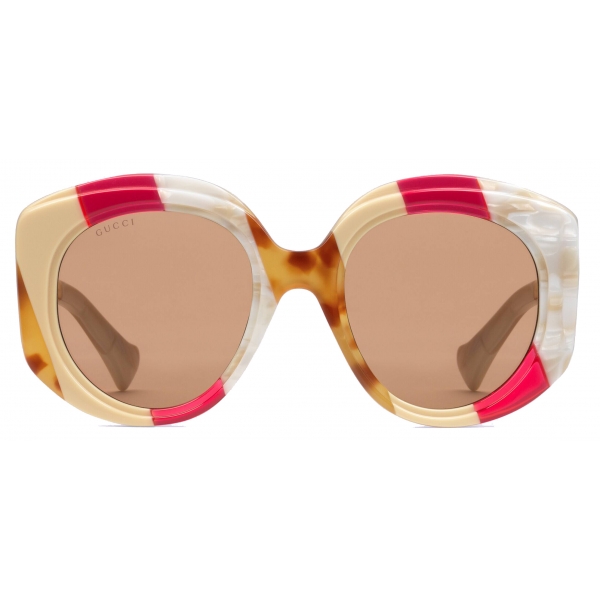 小物 GUCCI sunglasses clear round y2k brown GUCCI Vintage 2000 Y2K Tortoiseshell GG 2968/S Sunglasses